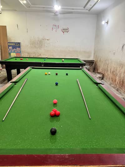 snooker table