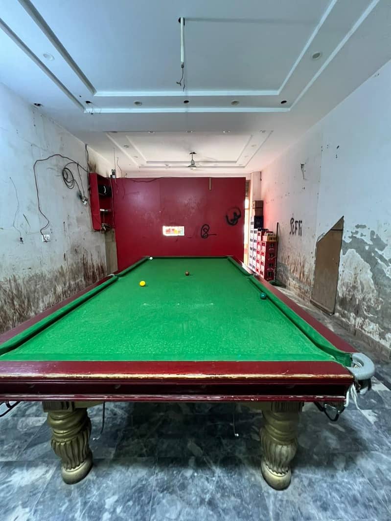 snooker table 2