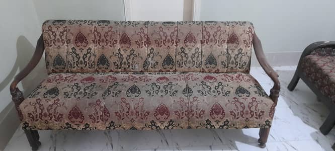 Sofa 4 seater orginial wood