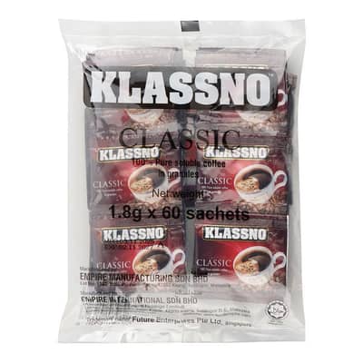 Buy Klassno Classic Premium Blend Coffee Sachet, 1.8g