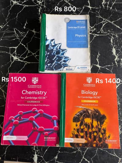 O Levels / Cambridge Course Books