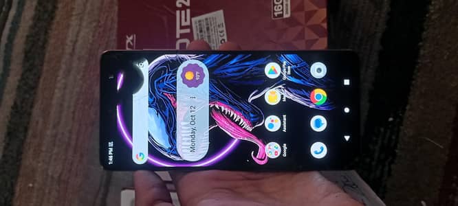 sparx note 20 big display official dual sim pta 8+8/256 gb