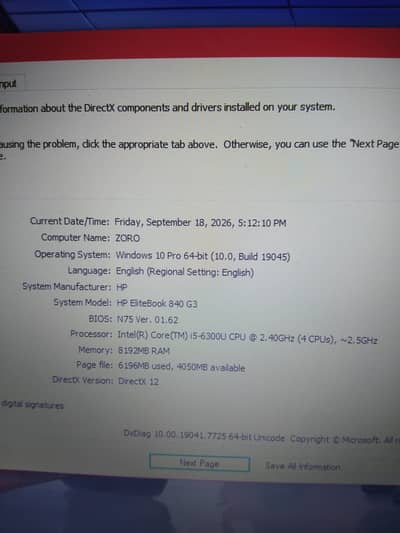 HP Elitebook 840 G3