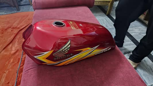 Honda Cg 125 2021 model original Tanki tappa for sale (PPF DONE)