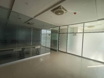 8 MARLA OFFICE FLOOR WITH GLASS PARTITION AVAILABLE FOR RENT IN DHA 8 WITH ELEVATED