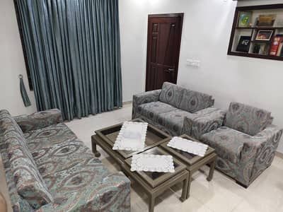 Sofa Set (3+2+1) with Center and Side Tables