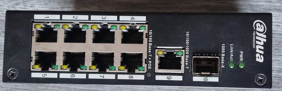 Dahua 8 ports and 16 ports  POE Switches for sale