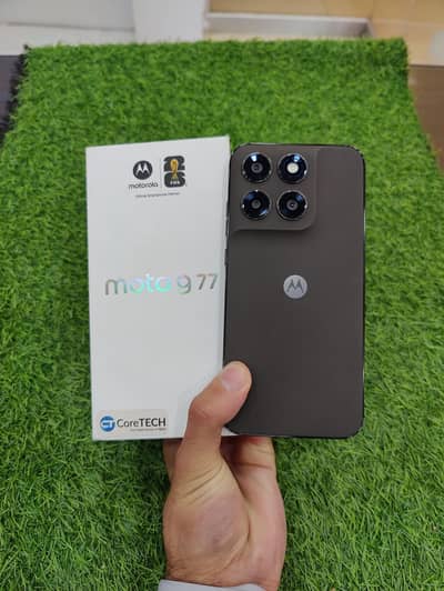 Motorola G 77 | PTA Approved Official | 8GB /258GB | Complete Box