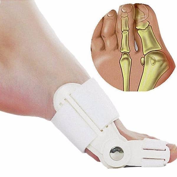 2 Pcs Bunion Toe Corrector Support for Pain Relief – Toe Separators Spacers Bunion Corrector – Hallux Valgus Hammer Toe Straightener for Alignment of Big Toe – Thumb Corrector