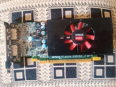 GDDR5 AMD r7 450, 4 gb VRAM.