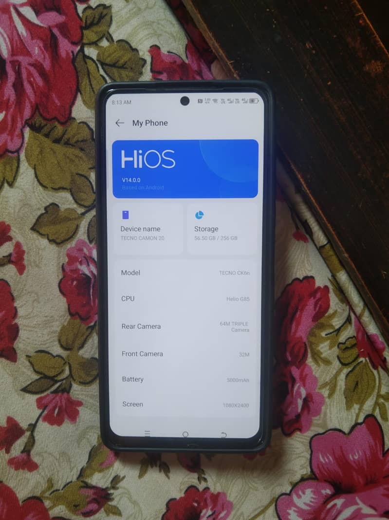 Tecno CAMON 20 7