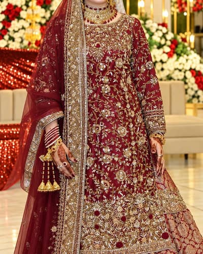 Beautiful Bridal Lehenga – Wedding Dress for Sale | Rs. 95000