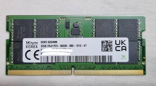 Laptop DDR5 32GB Ram