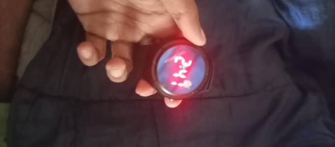 Apple LED Watch in black silver color  10/10 condition