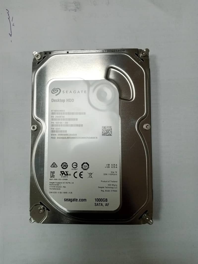 1TB hard drive 0