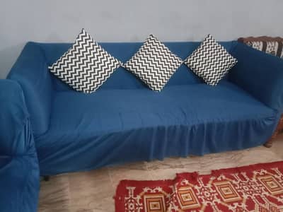 5 seater sofa set with cushion