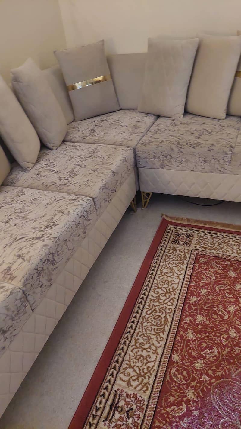 L Shape Sofa 7 Seater 1