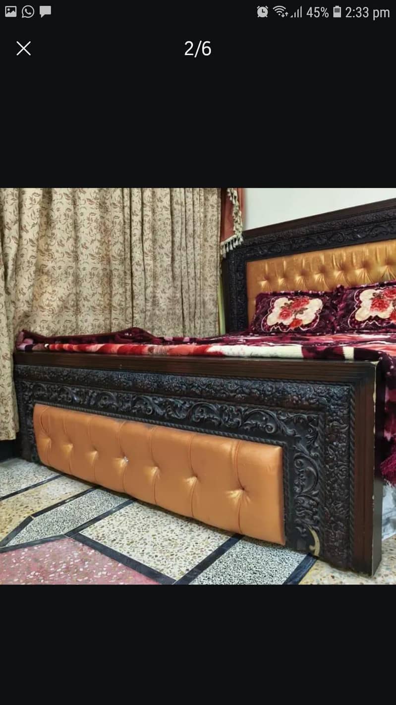 Double bed without mattress 1