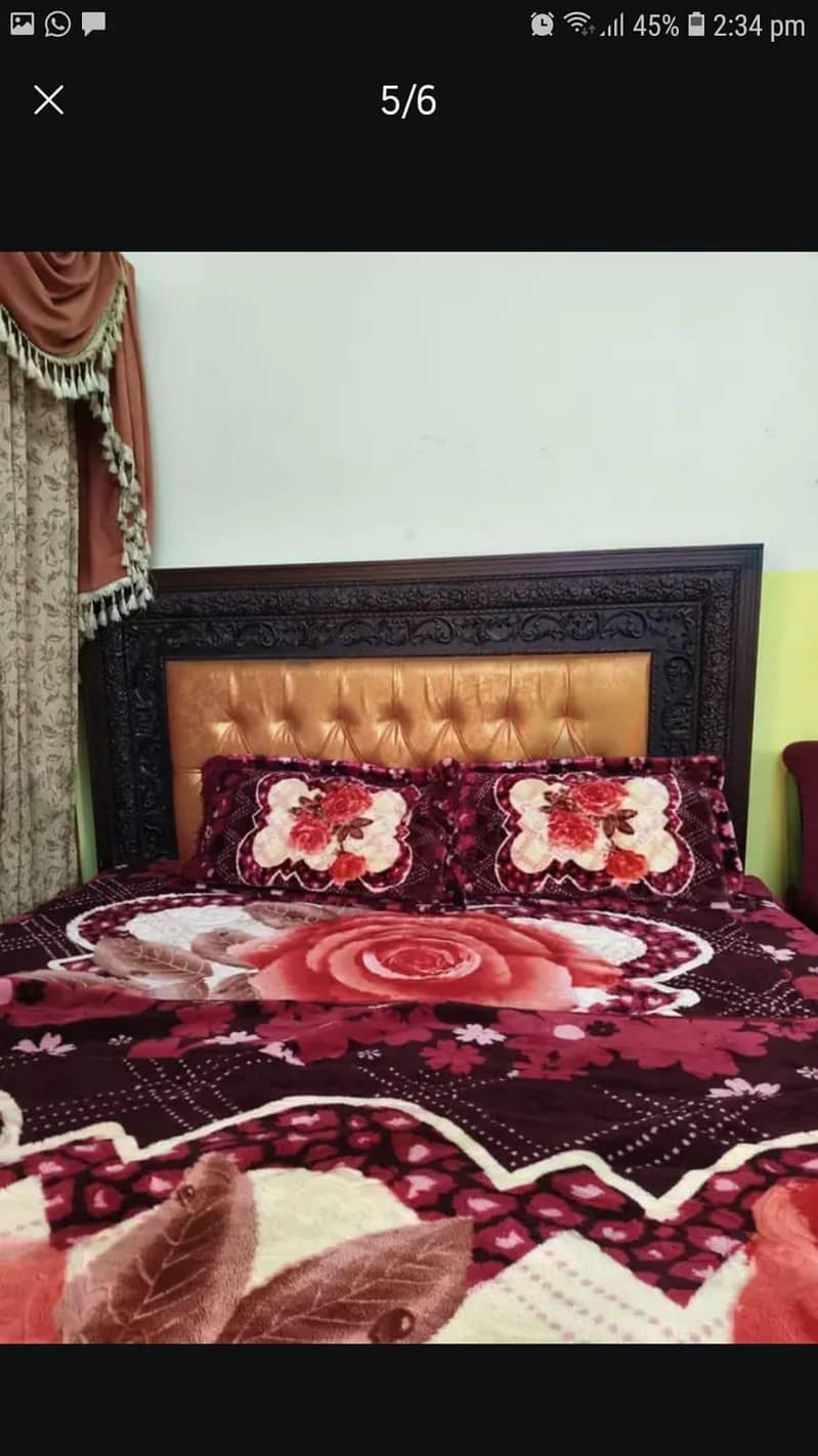 Double bed without mattress 3