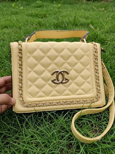 Elegant Yellow Crossbody / Handbag for Women