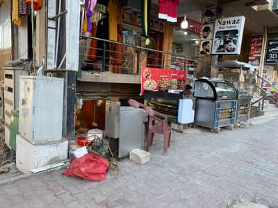 GROUND FLOOR STALL MAIN MARKAZ B-17 AT B-BLOCK FOOD COURT