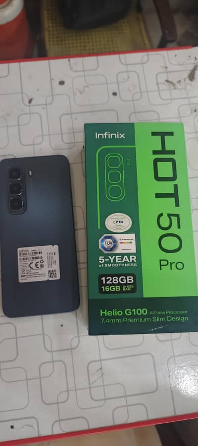 Infinix Hot 50 Pro in lush condition