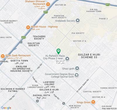 KARACHI BAR CO OPERATIVE HOUSING SOCIETY 240 SQ YARD OPEN RESIDENTIAL PLOT AVAILABLE FOR