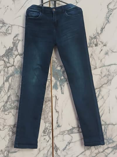 one time use jeans paint brand new condition