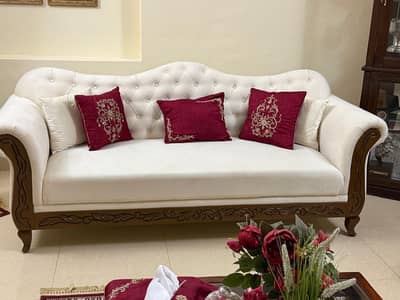 VVIP sofa set for sale. . . Tufail road near main CSD rawalpindi