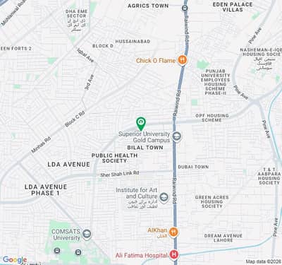 1-Kanal Plot on 60 Feet Road Available For Sale in Block B of LDA Avenue 1
