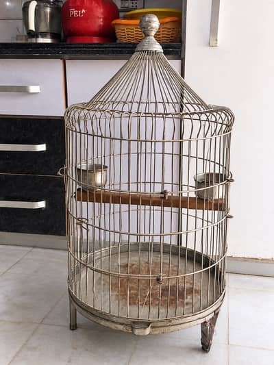 Heavy wire  cage for big  parrot