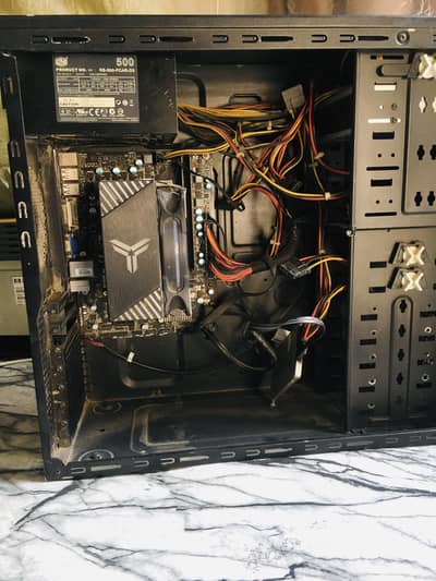 Gaming pc i7 3rd generation 80 gb ssd intel  rgb coler 4 pipe computer