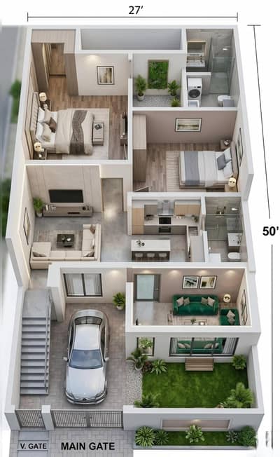 Residential Plot 5.5 Marla (Madina Paradise Samundri Road Faisalabad)