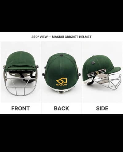 Original Masuri cricket helmet .