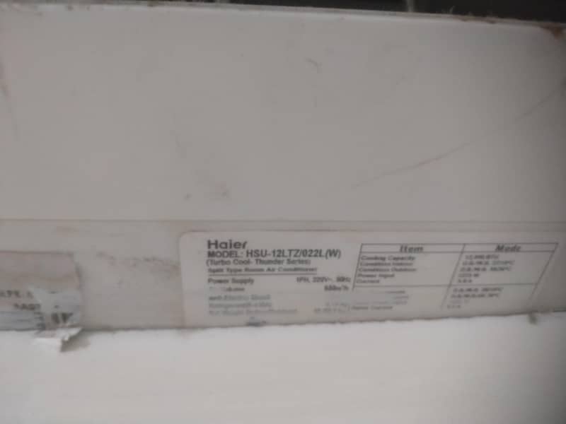 Haier Split AC 2