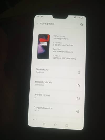 One Plus 6