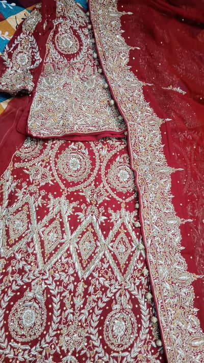 Bridal Dress | Wedding Dress | Barat Dress | Red Bridal Lehnga