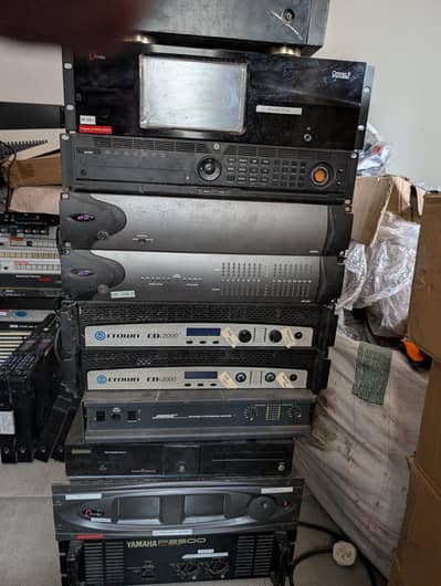 Various Branded Power Amplifiers