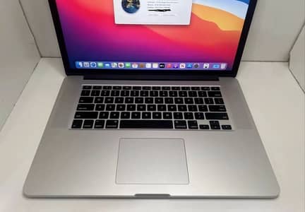 Apple MacBook Pro A1398 Laptop 15" Intel I7 CPU 8GB RAM 256SSD