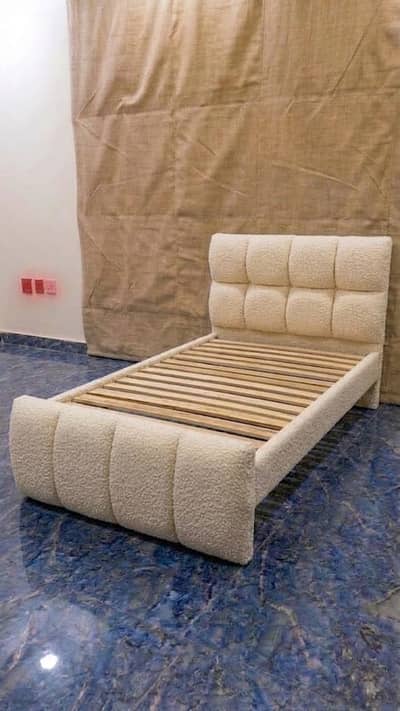 Single poshish / single wooden bed / single beds