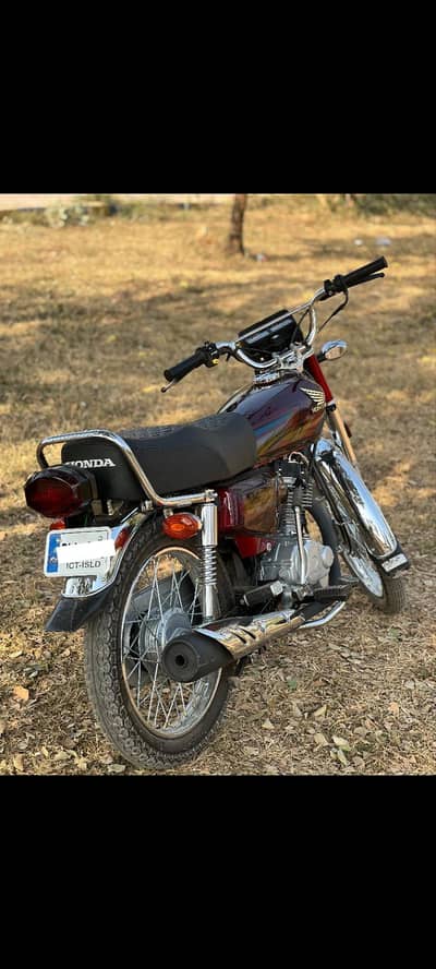 Honda CG 125 2026 model for sale in perfect condition