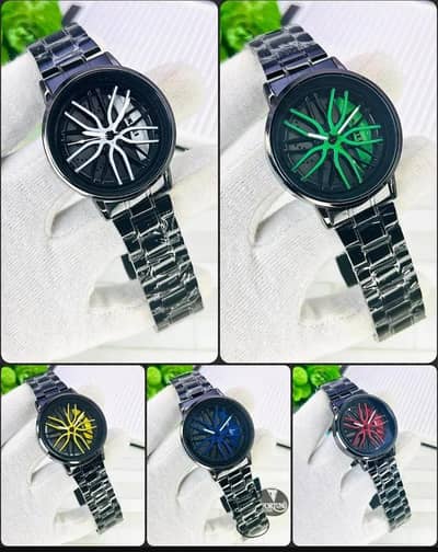 Men's Luxury Wheel Rim Sports Watch - Cash On Delivery