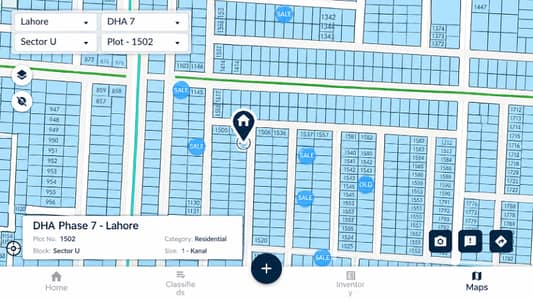 1 Kanal Plot for Sale in DHA Phase 7 U Block Direct & Easy Approach