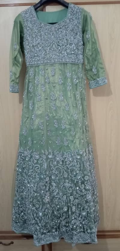 One Time Worn Walima Maxi Sage Green
