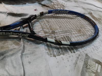 Babolat lawn tennis racket. Slightly used. No fault