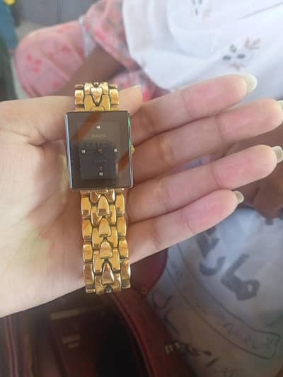 golden chain watch for men