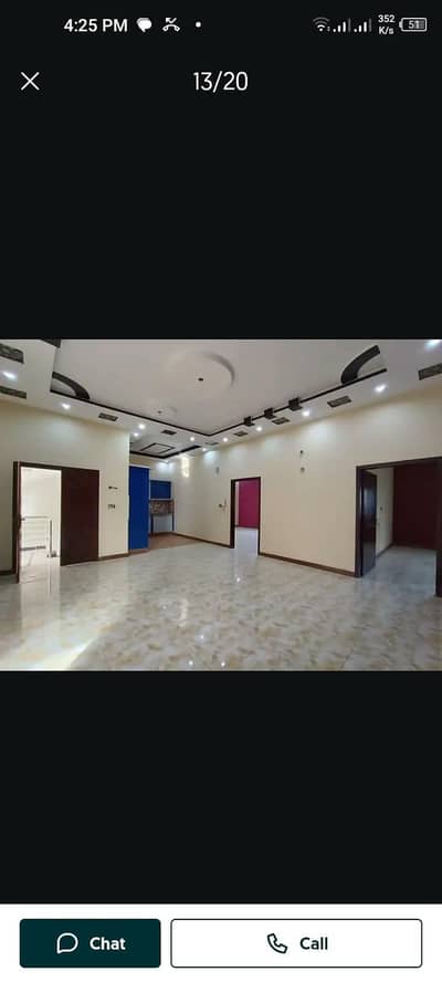 FIRST FLOOR 3BED 4bath 240yard long life banglow block 17