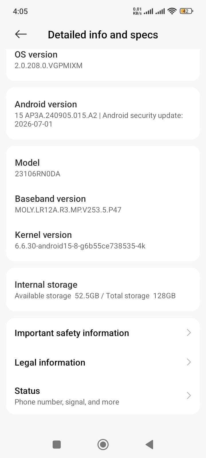 red mi note 13C 4