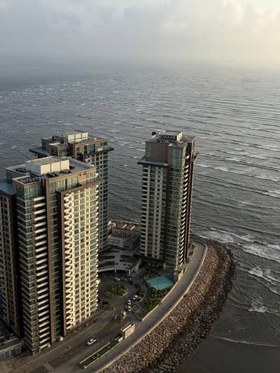 FOR SALE: ULTRA-LUXURY 4-BEDROOM FULL SEA-FRONT APARTMENT EMAAR PEARL TOWER 1, DHA PHASE 8, KARACHI
