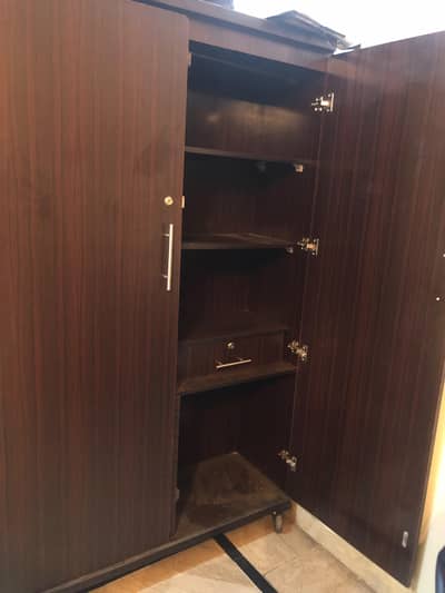 wooden cupboard